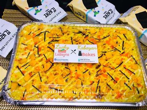 Lucky Lasagna x Kabayan Bakes .
